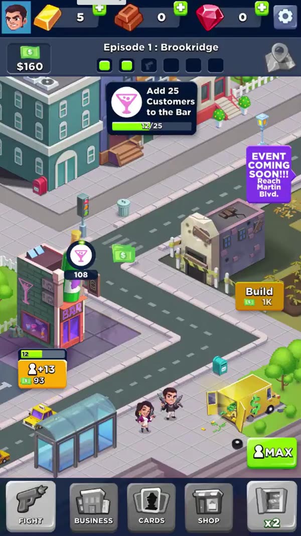 IDLE Crime gameplay